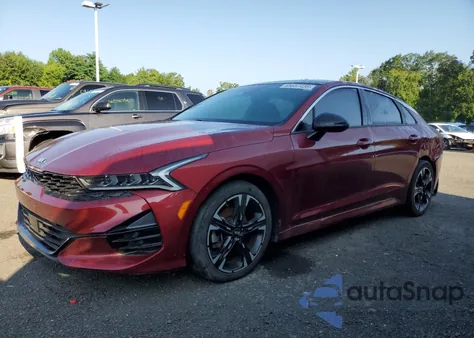 2021 Kia K5 Gt Line из США, поврежденный, VIN 5XXG64J24MG028893